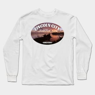 Lincoln City Oregon Long Sleeve T-Shirt